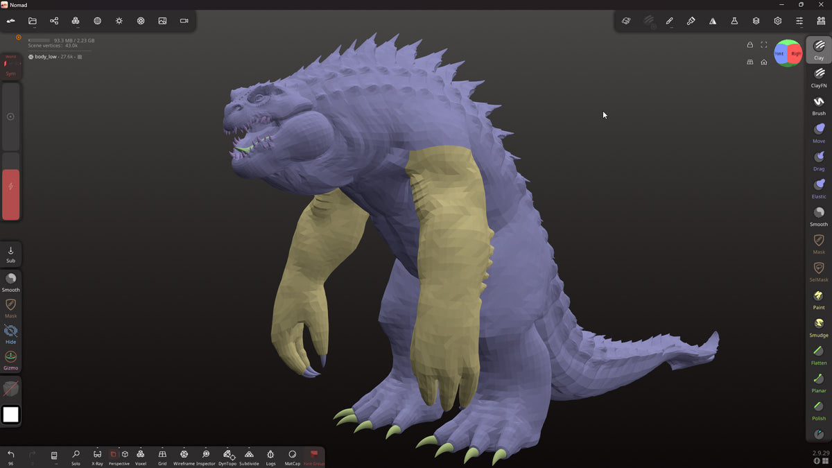Introduction to Sculpting in Nomad