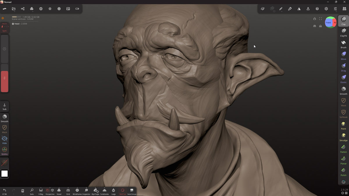 Introduction to Sculpting in Nomad