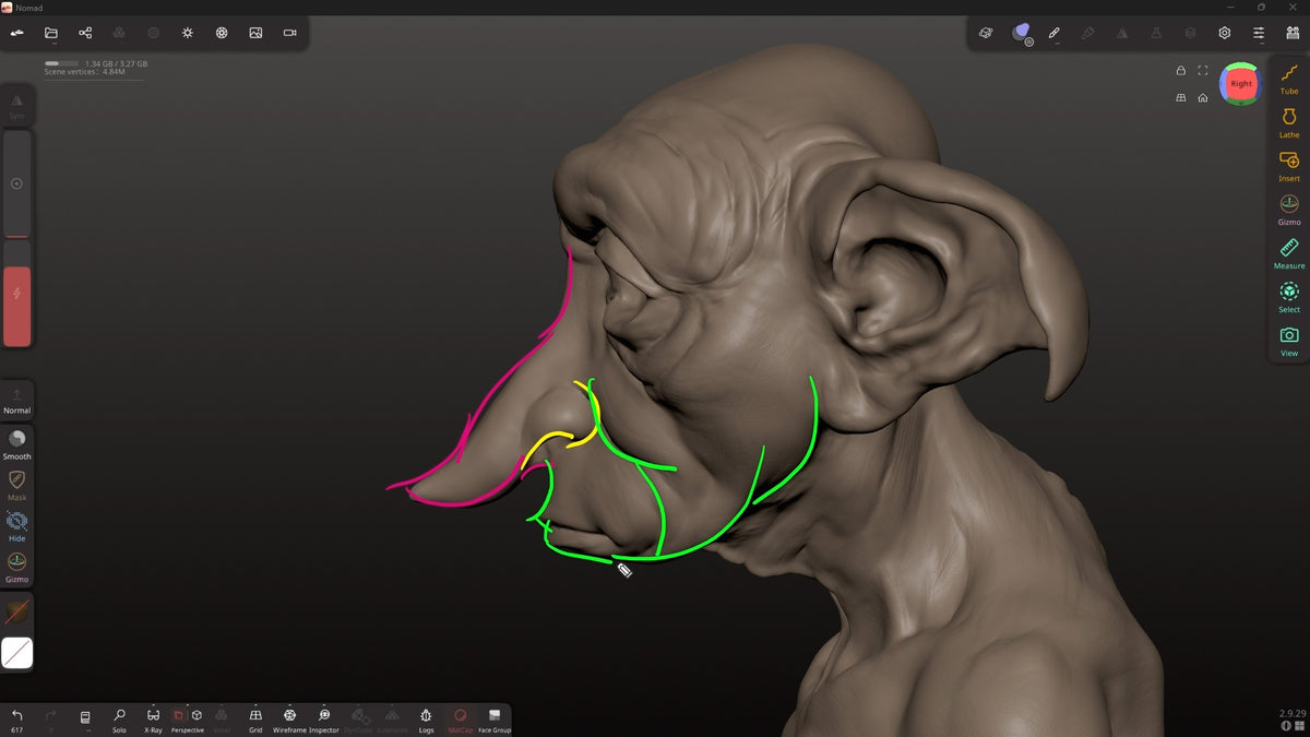 Introduction to Sculpting in Nomad