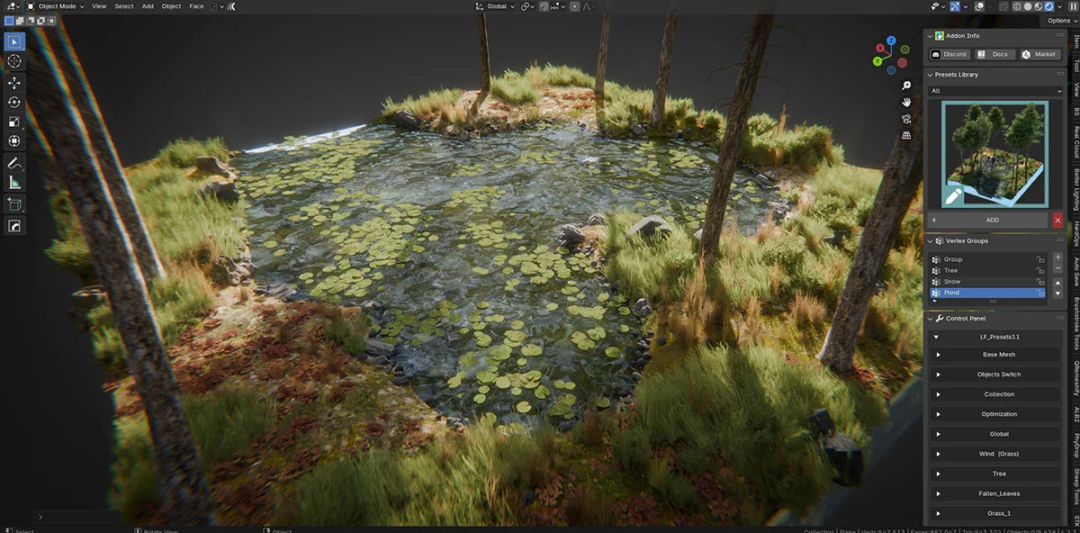 The Blender Nature & VFX FlipBox