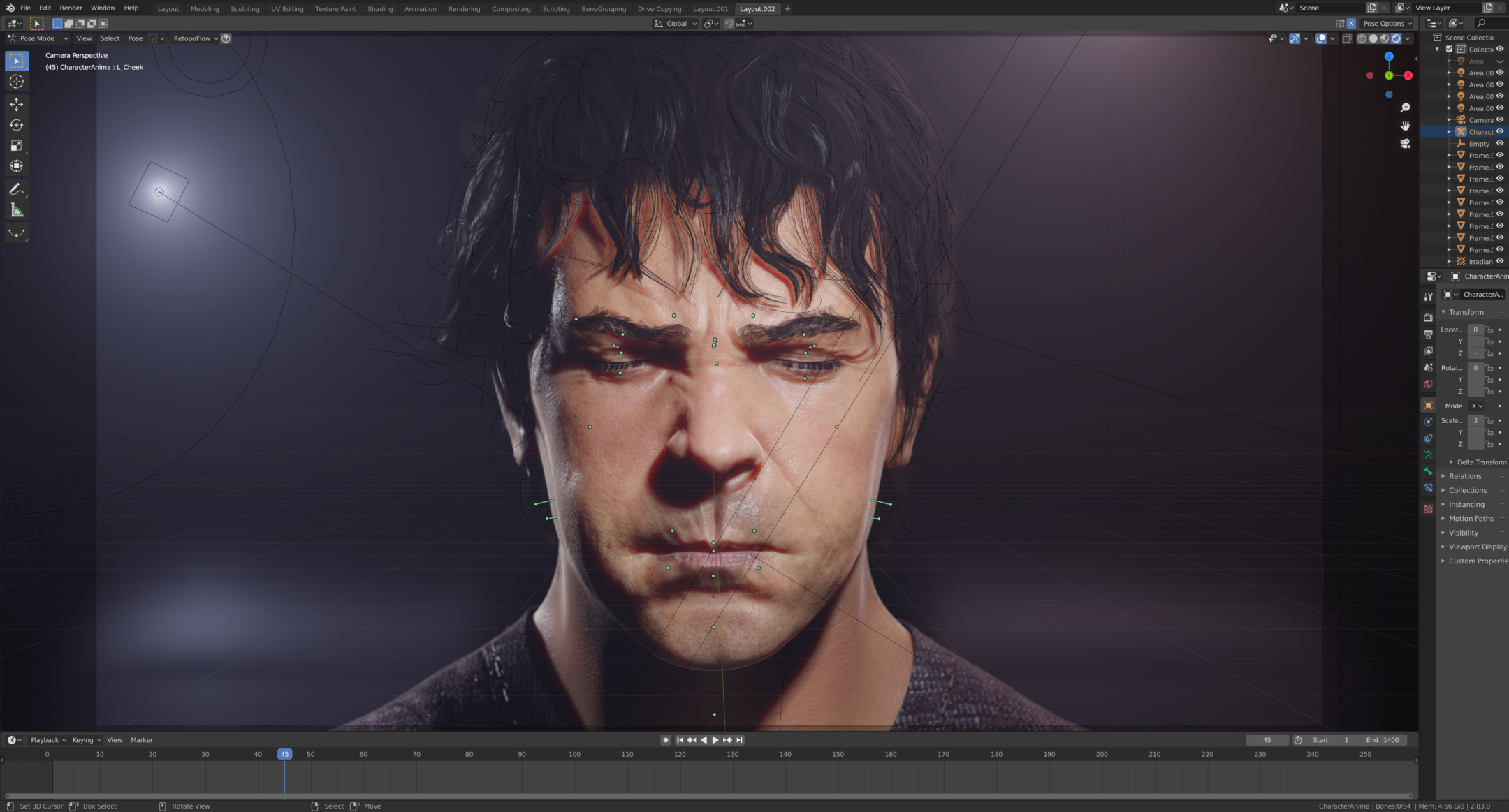 Face Rigging in Blender Tutorial - FlippedNormals