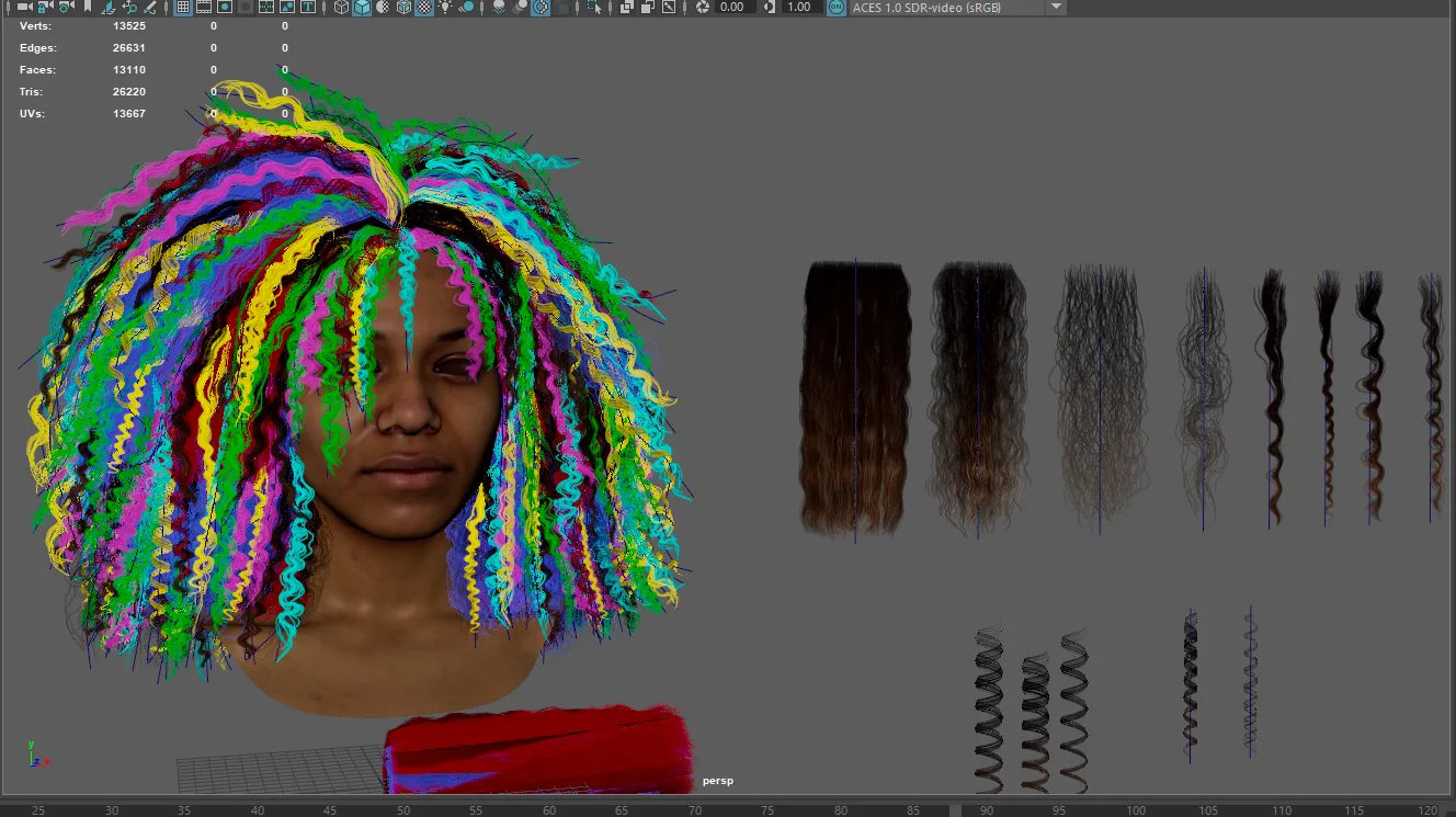 The Real-Time Hair FlipBox