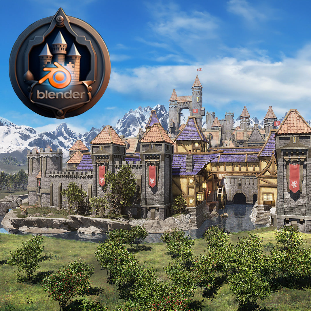 250 Piece Modular Mega - Kitbash Immersive Castles and Towns