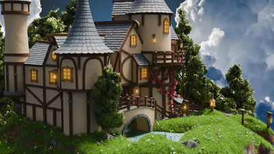 The Blender Fantasy Tutorials & Assets FlipBox