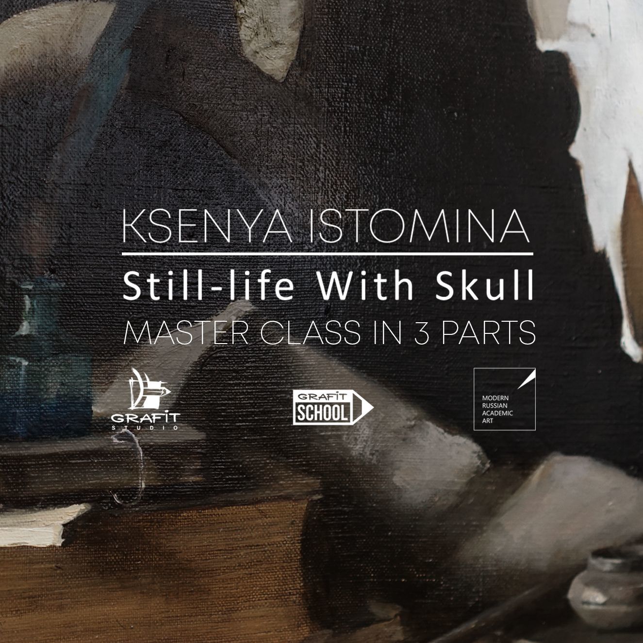 Ksenya Istomina - Still-life with a skull