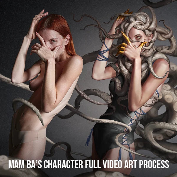 Mam Ba’s Character - Full video art process
