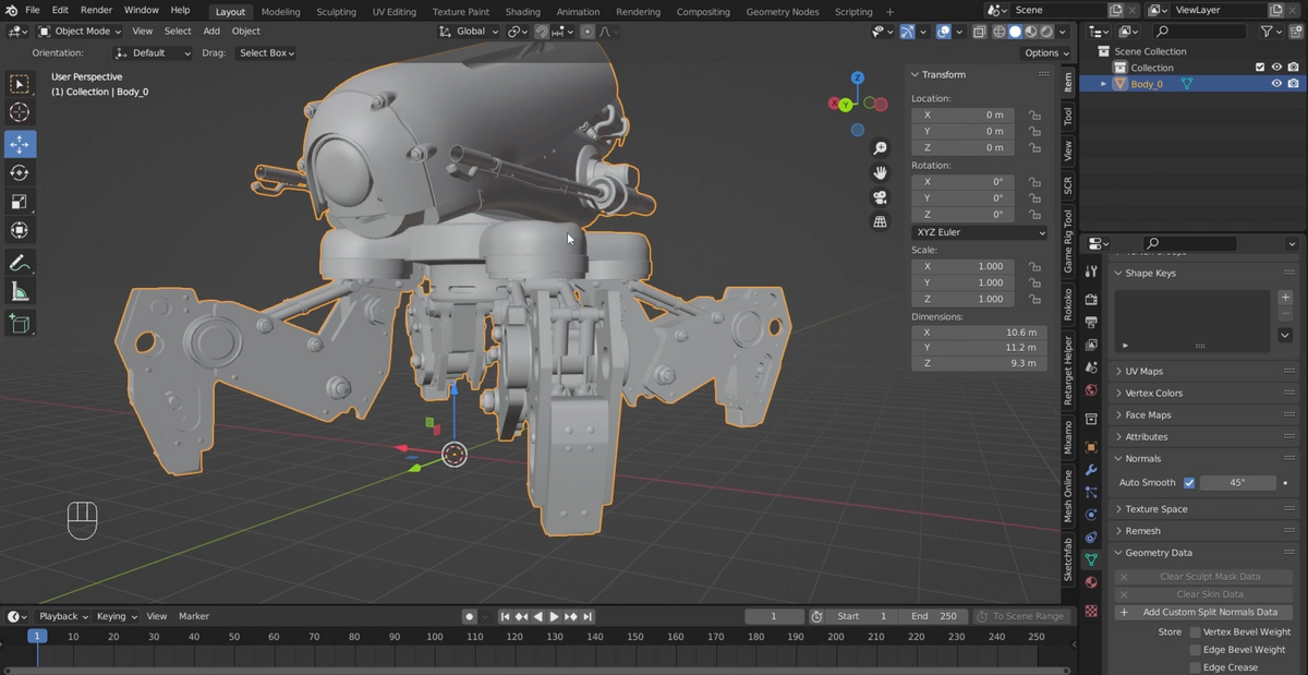 The Blender Rigging FlipBox