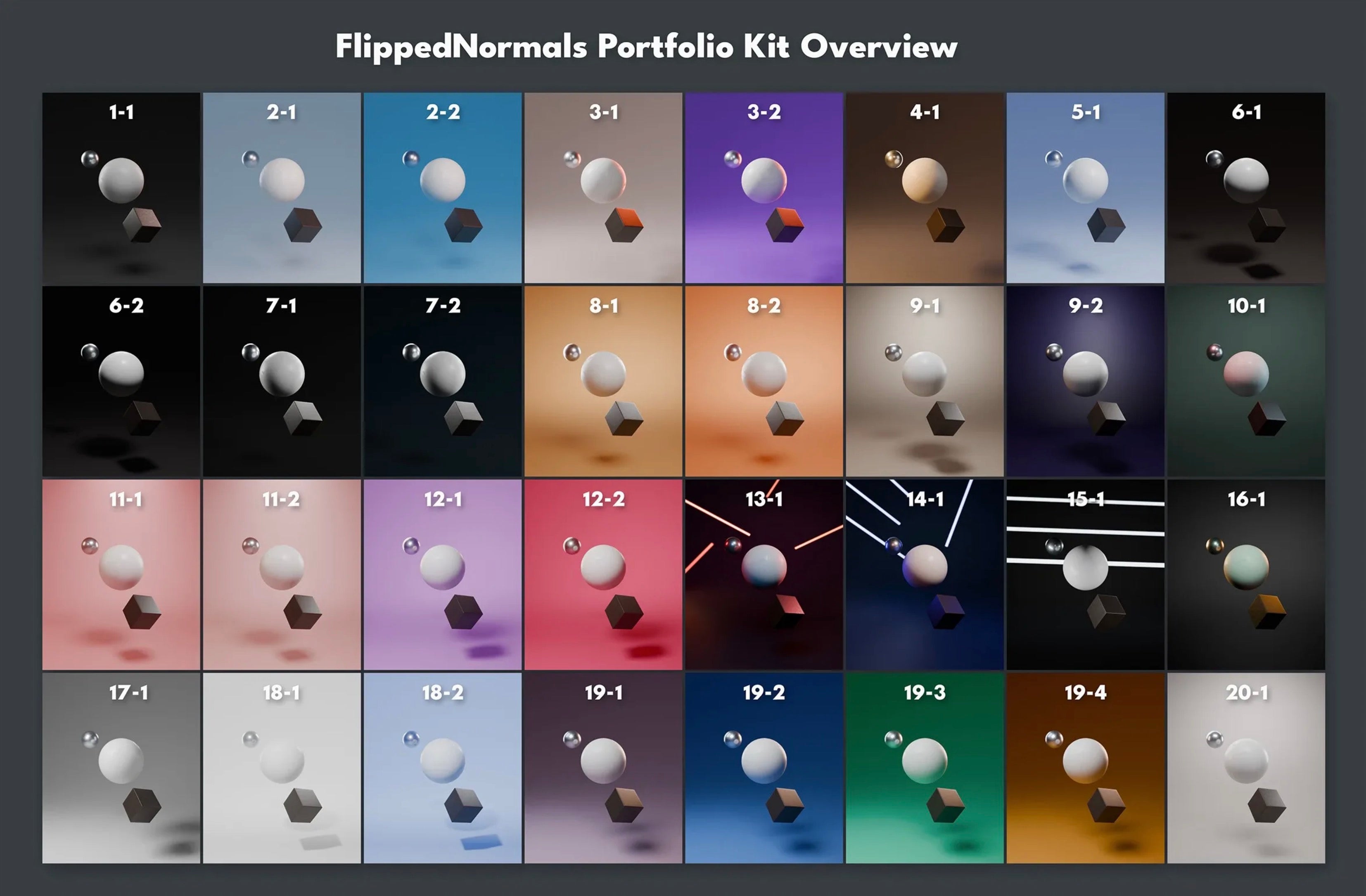 FlippedNormals Lighting Scenes