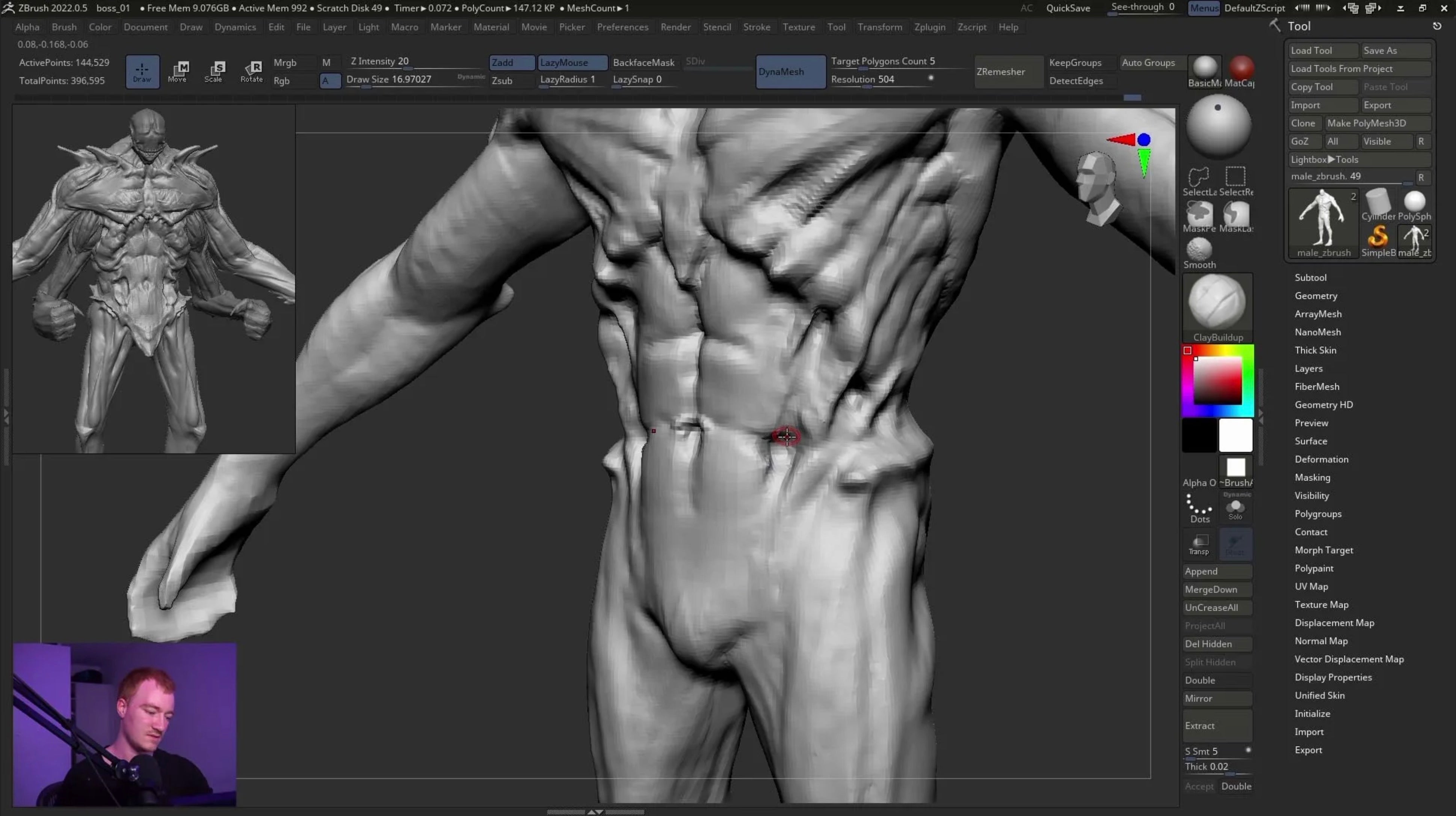 Creating a Souls Boss in ZBrush