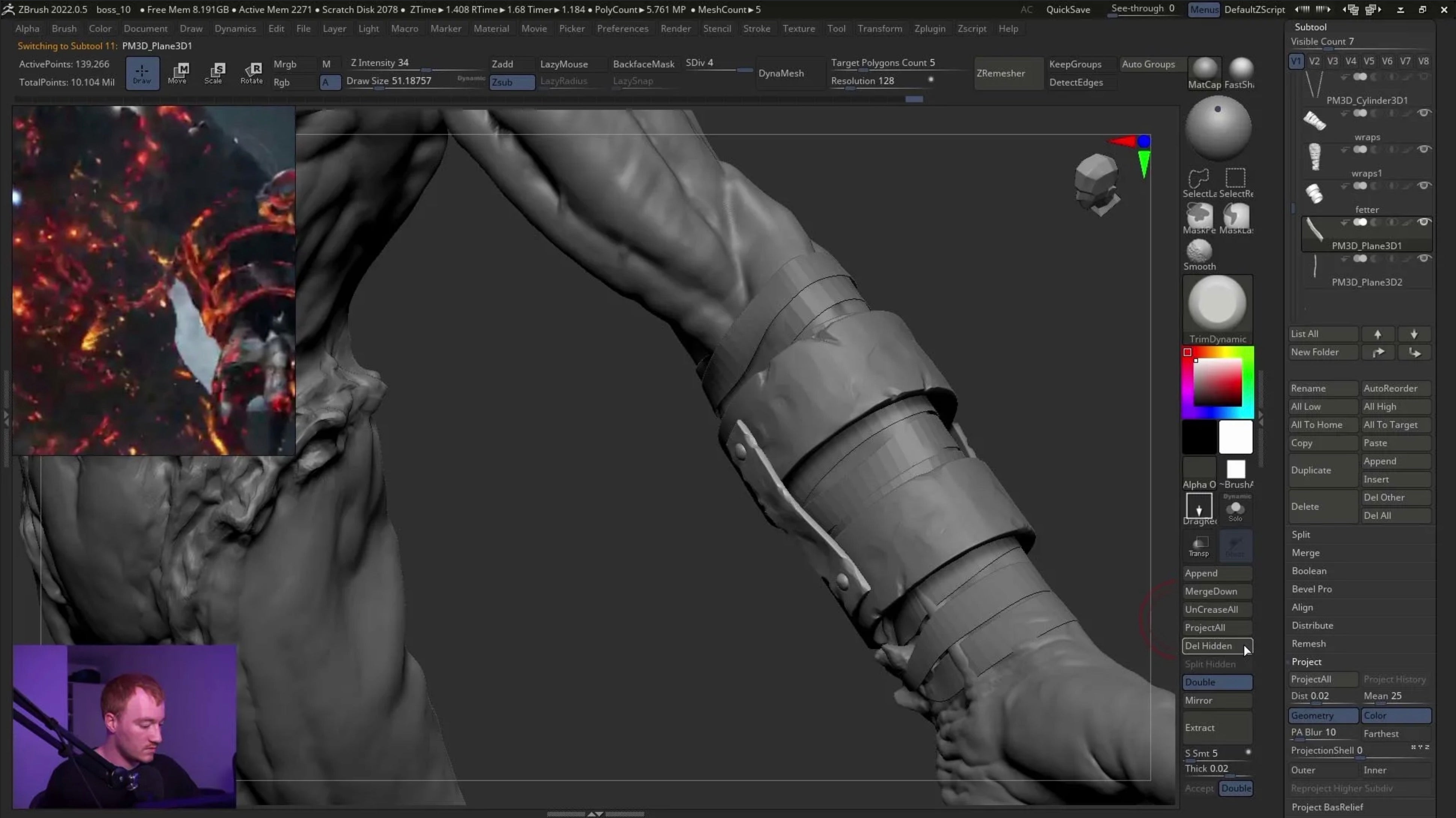 Creating a Souls Boss in ZBrush