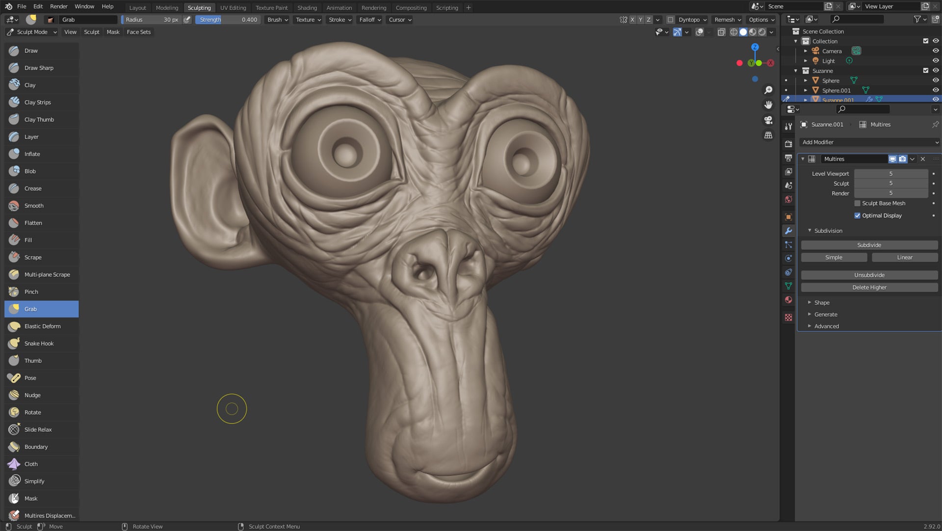 Introduction to Sculpting in Blender