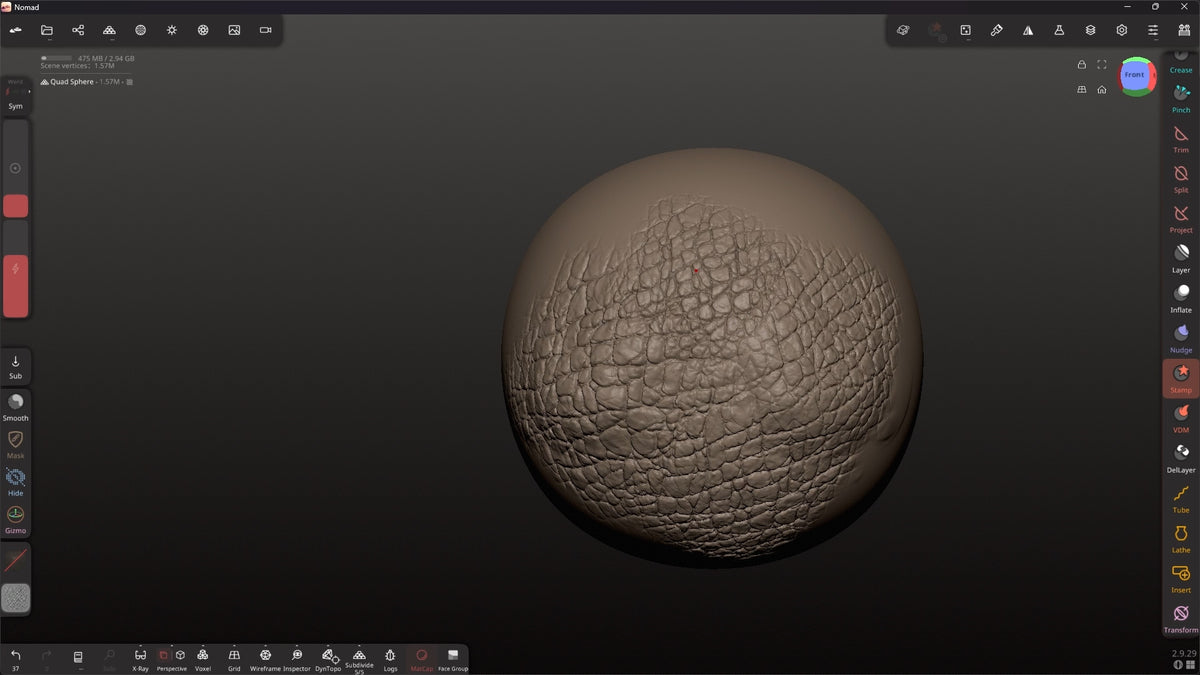 Introduction to Sculpting in Nomad