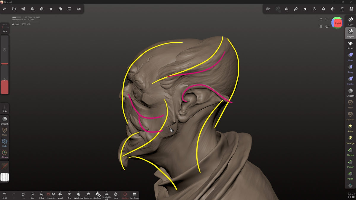 Introduction to Sculpting in Nomad
