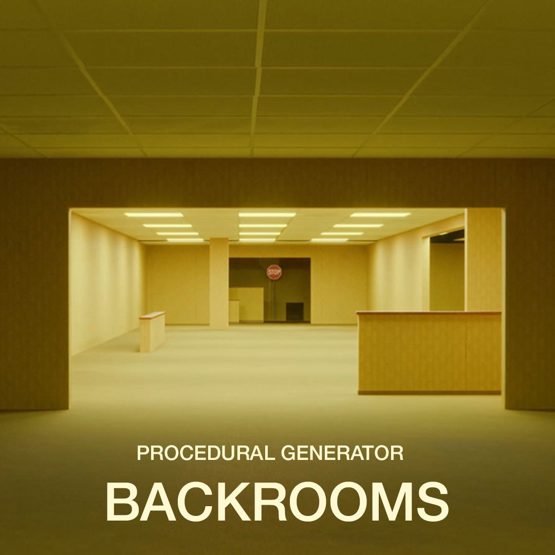 Procedural Backrooms Generator