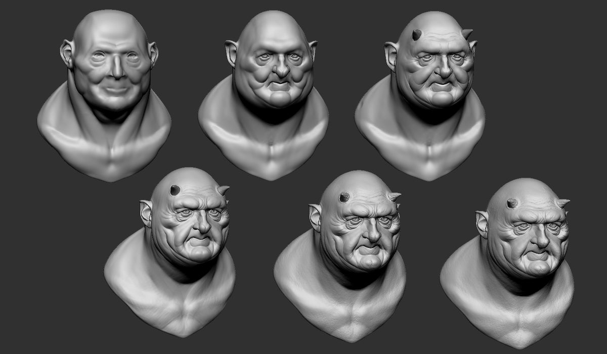 Realistic Character Portrait Masterclass – FlippedNormals