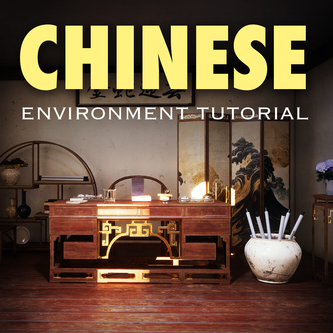 Creating a Traditional Chinese Room Environment in UE5