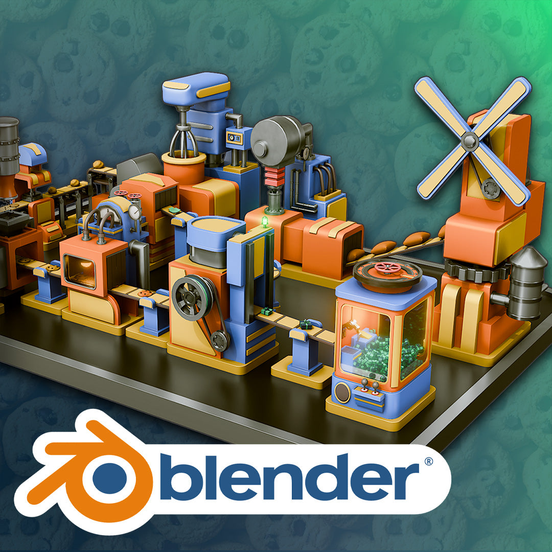 Blender Beginners Masterclass - The Cookie Factory
