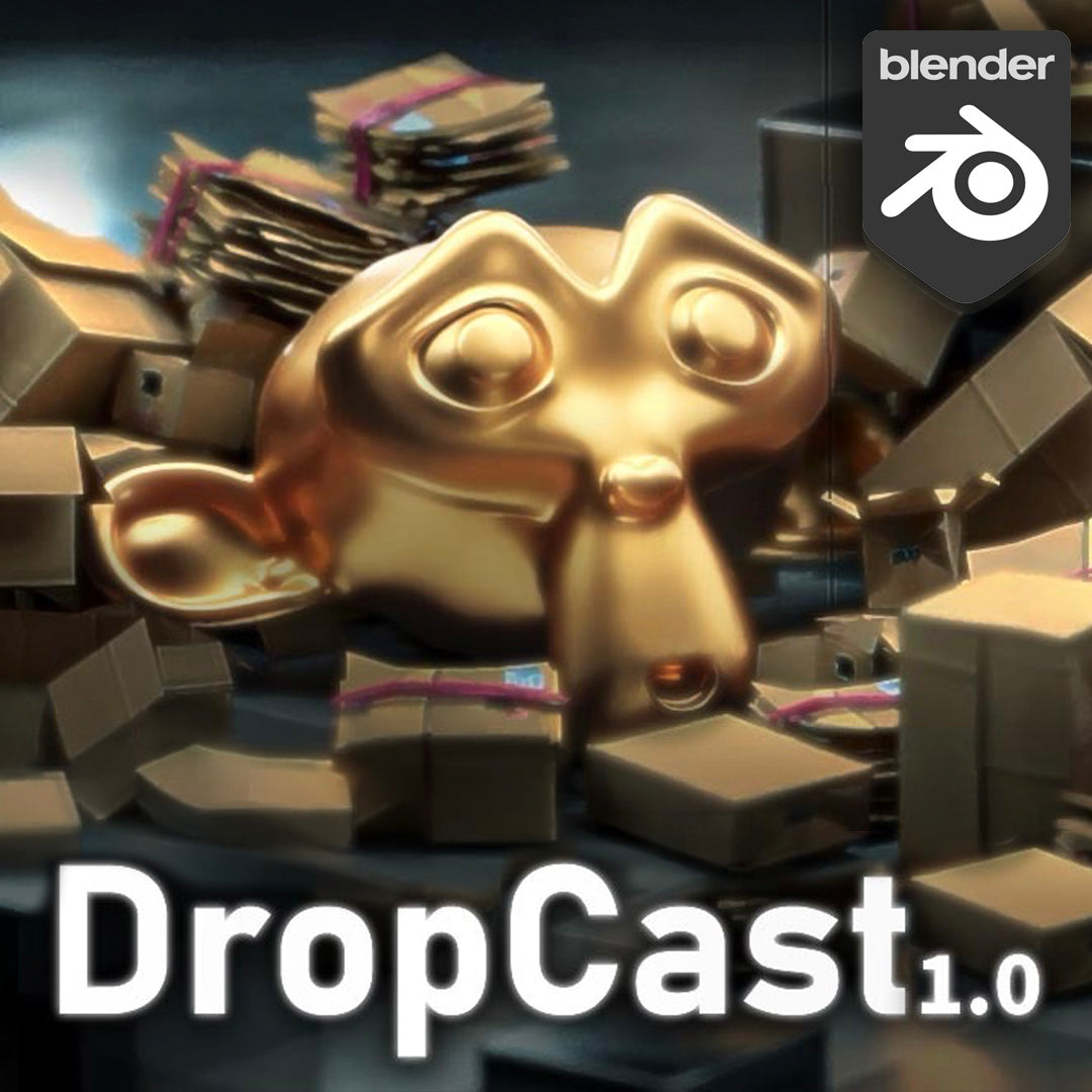 Drop Cast – Physics-Based Scatter Tool