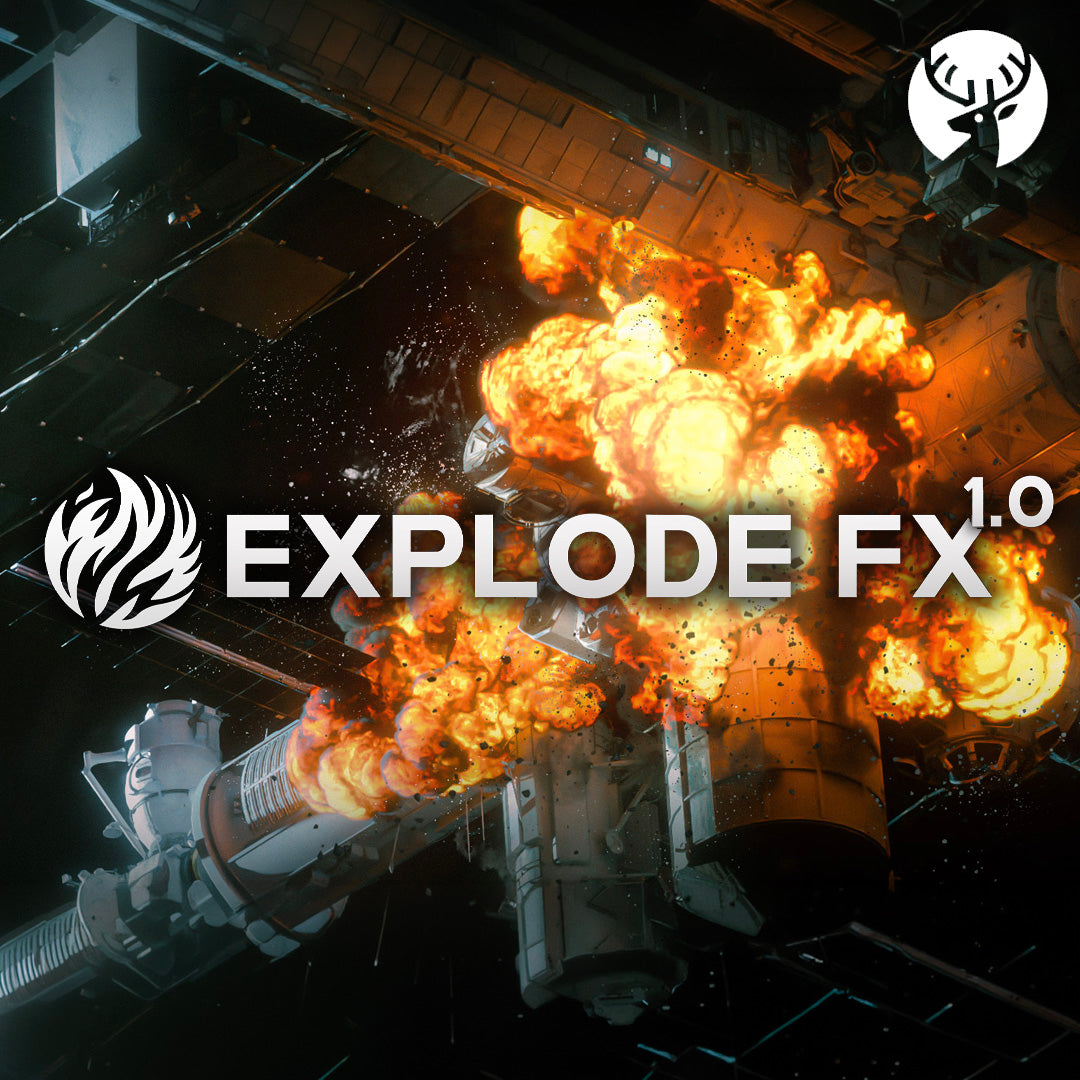Explode FX - Fire Explode Smoke VDB Assets Library