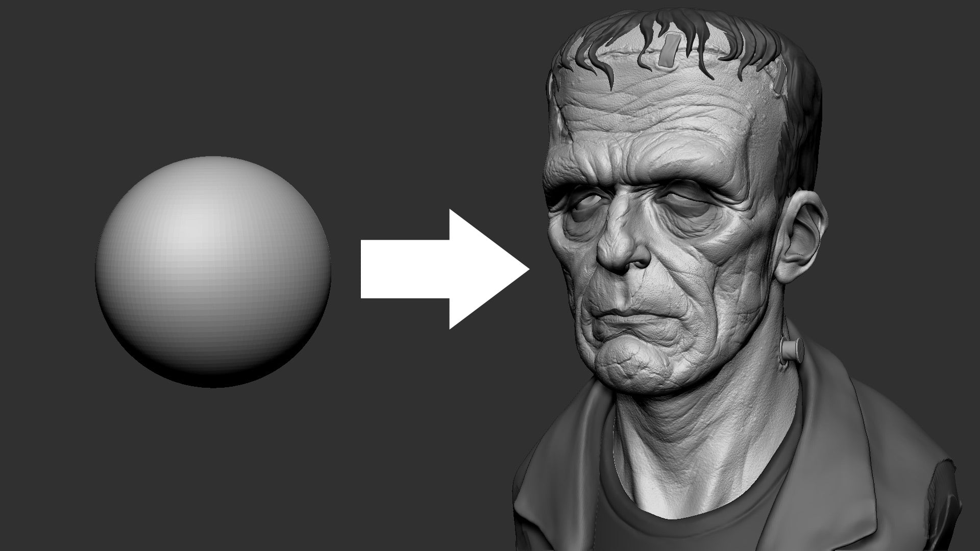 Sculpting Frankenstein's Monster