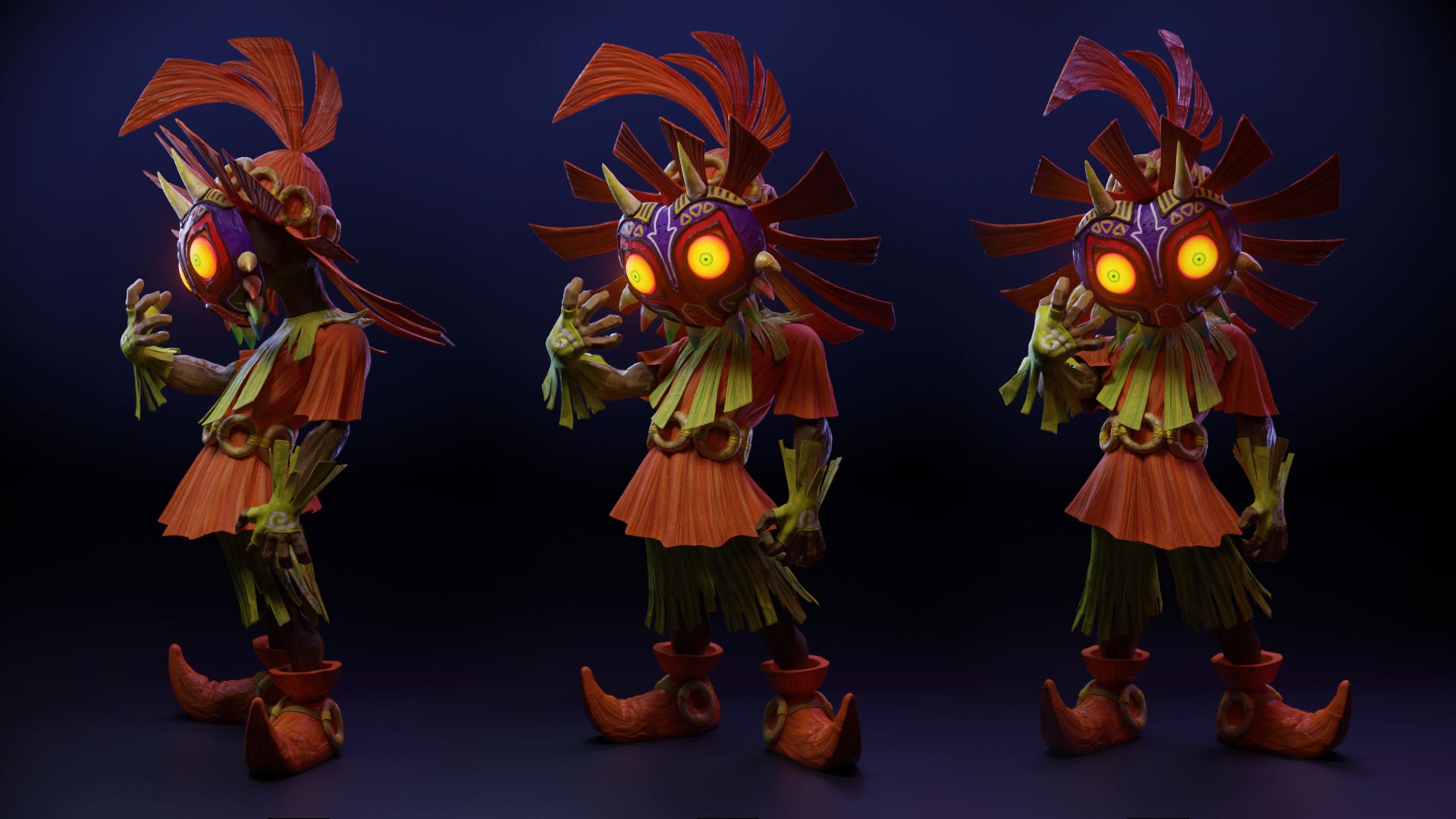 Stylized Character Sculpting in ZBrush - Majora & Skull Kid