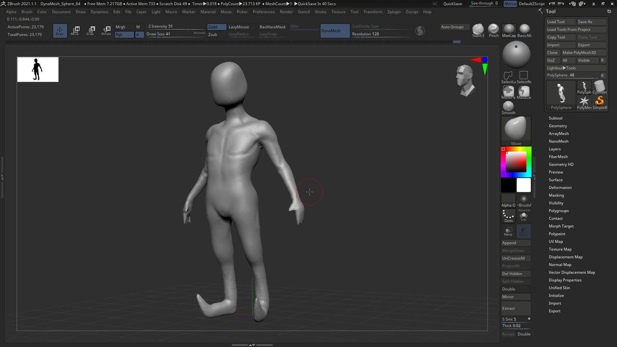 Flipped Normal Stylized Character Sculpting in ZBrush - Majora & Skull Kid ...