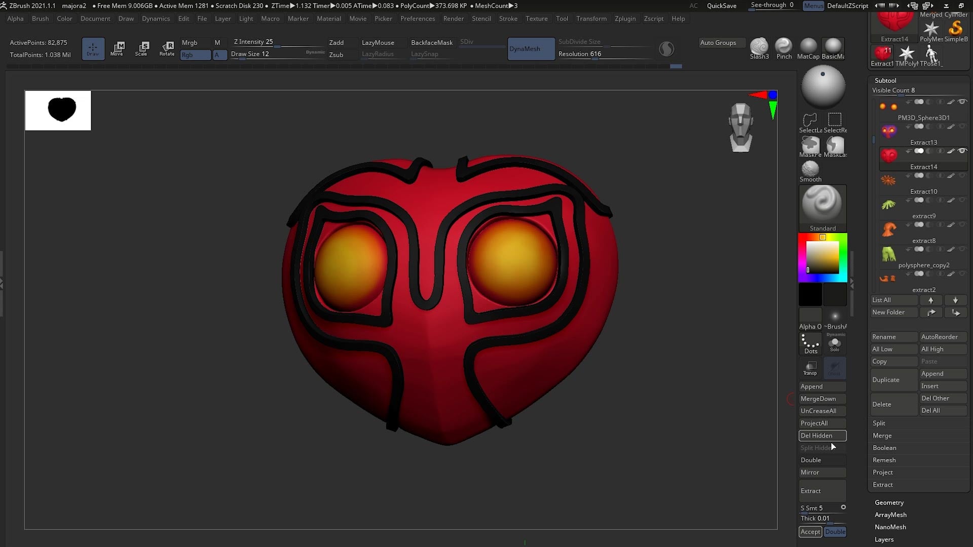Stylized Character Sculpting in ZBrush - Majora & Skull Kid