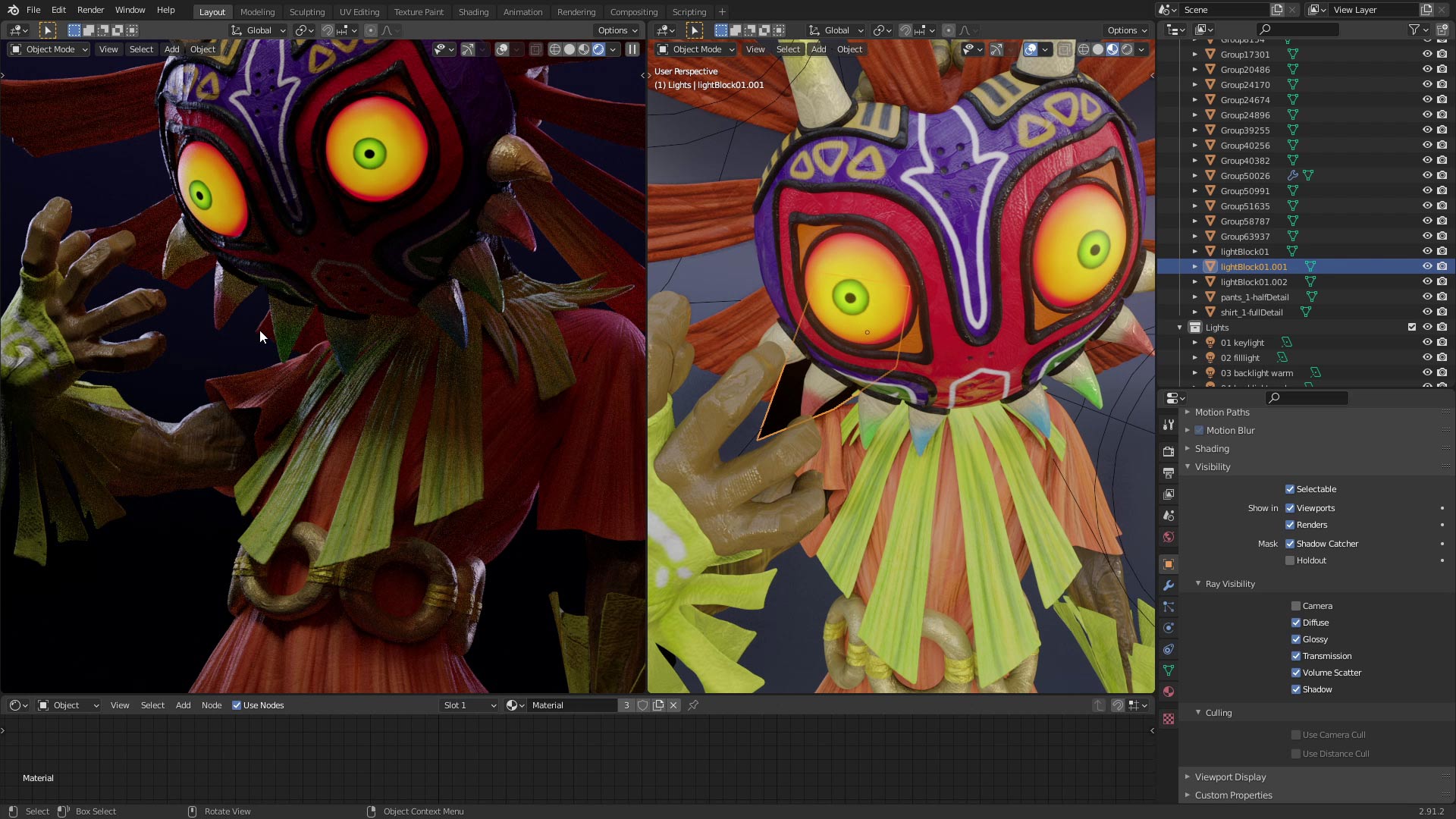 Stylized Character Sculpting in ZBrush - Majora & Skull Kid