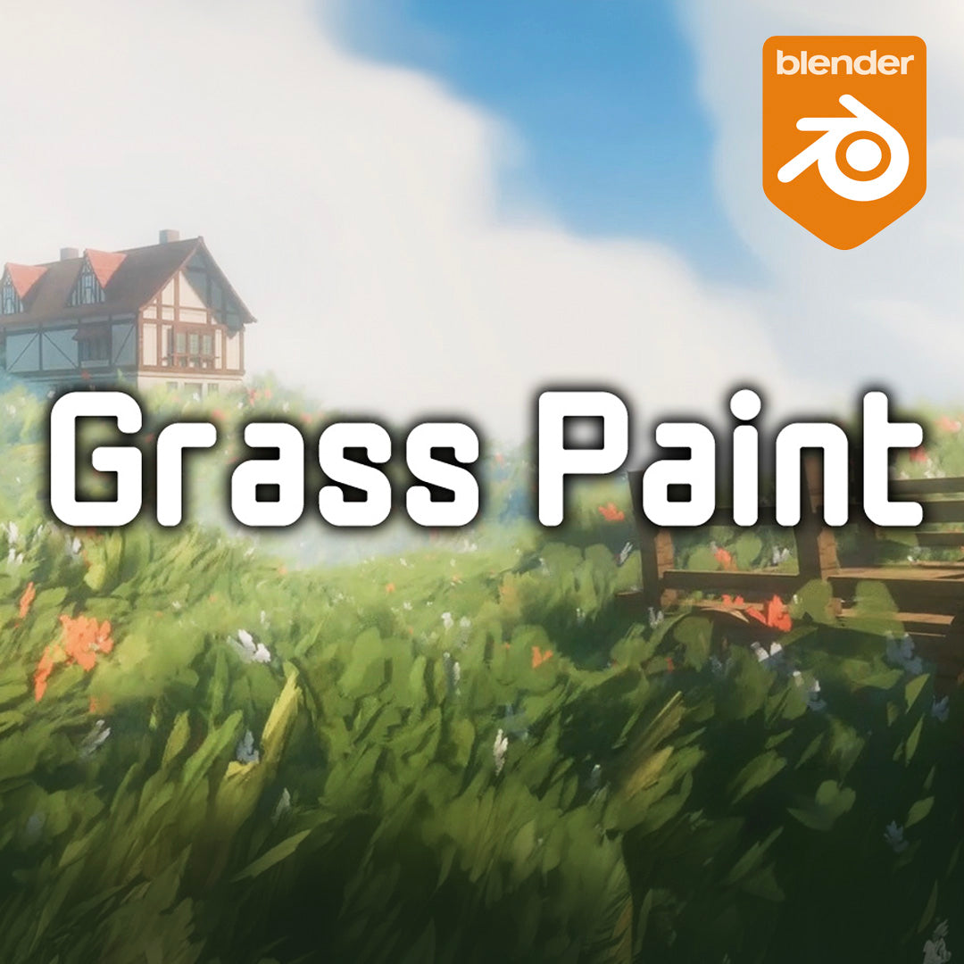 Stylized Animated Grass - Grass Paint