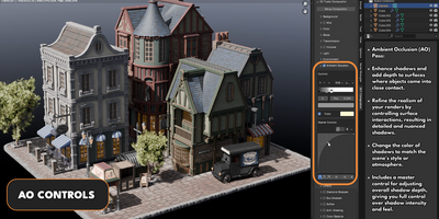 The Blender Fantasy Tutorials & Assets FlipBox