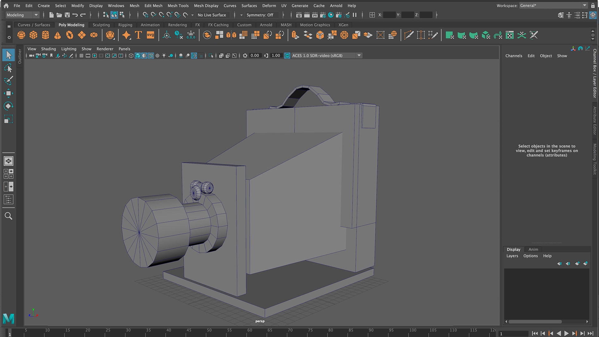 Introduction to Modeling in Maya