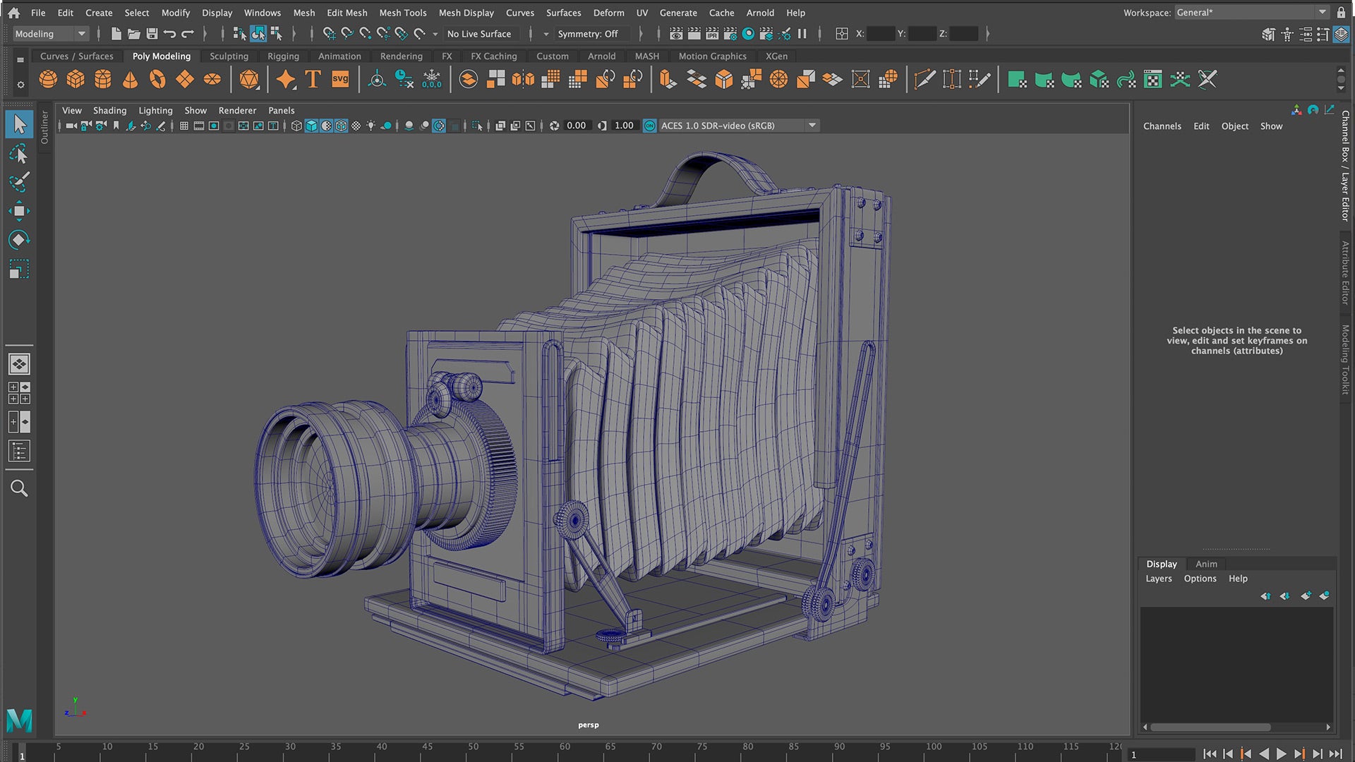 Introduction to Modeling in Maya