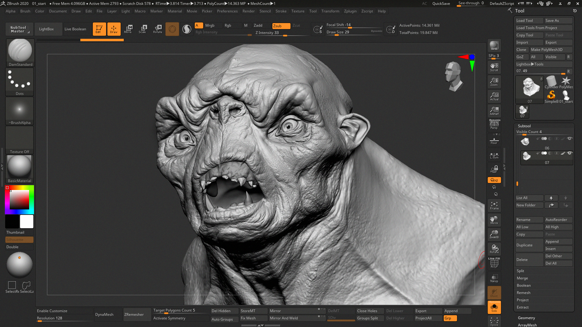 Introduction to ZBrush