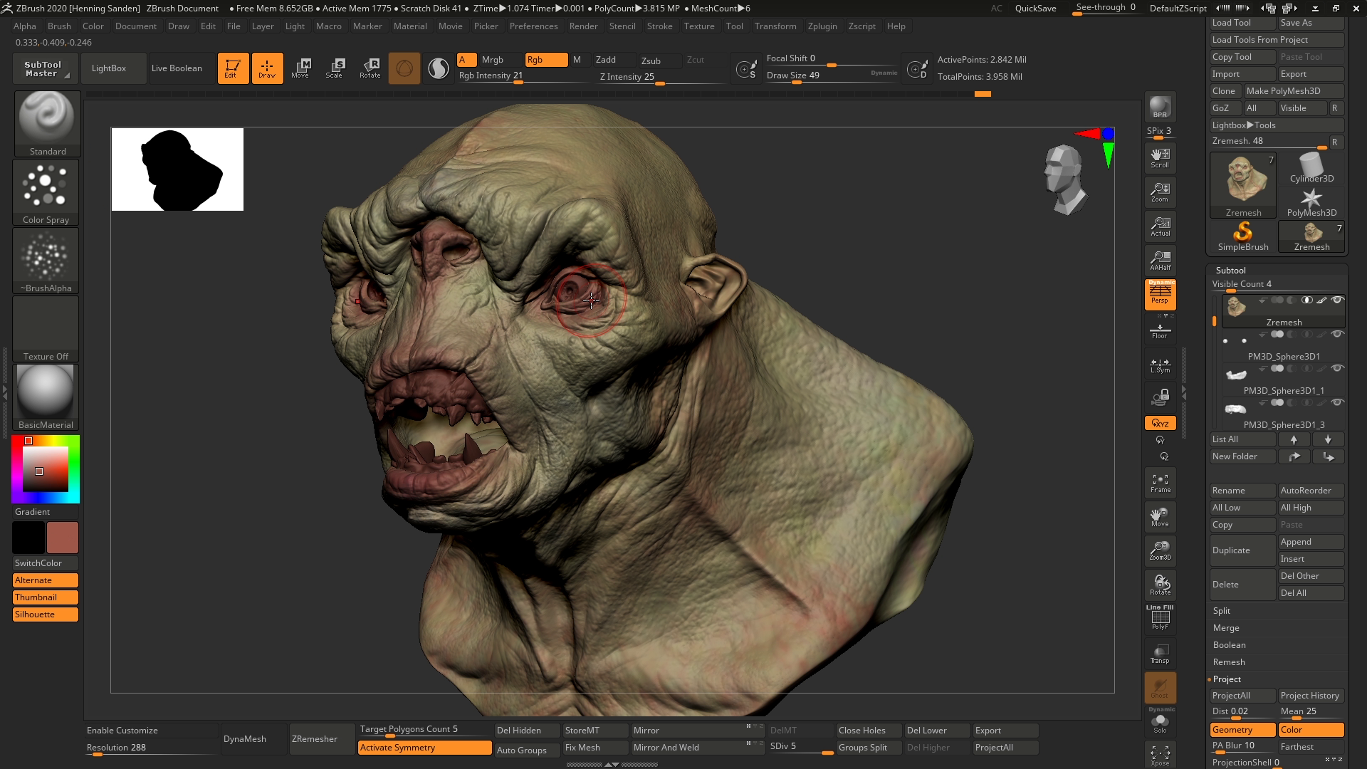 Introduction to ZBrush