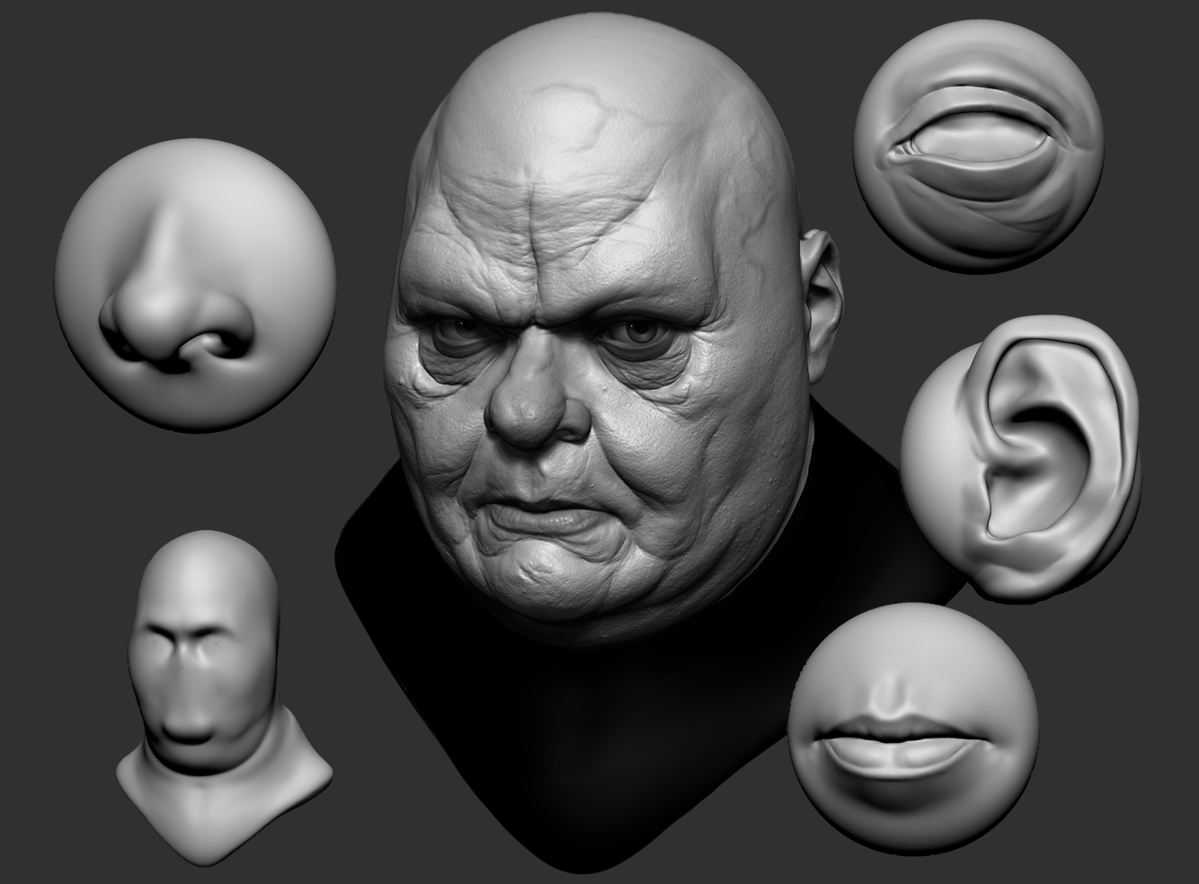 FlippedNormals Face VDMs