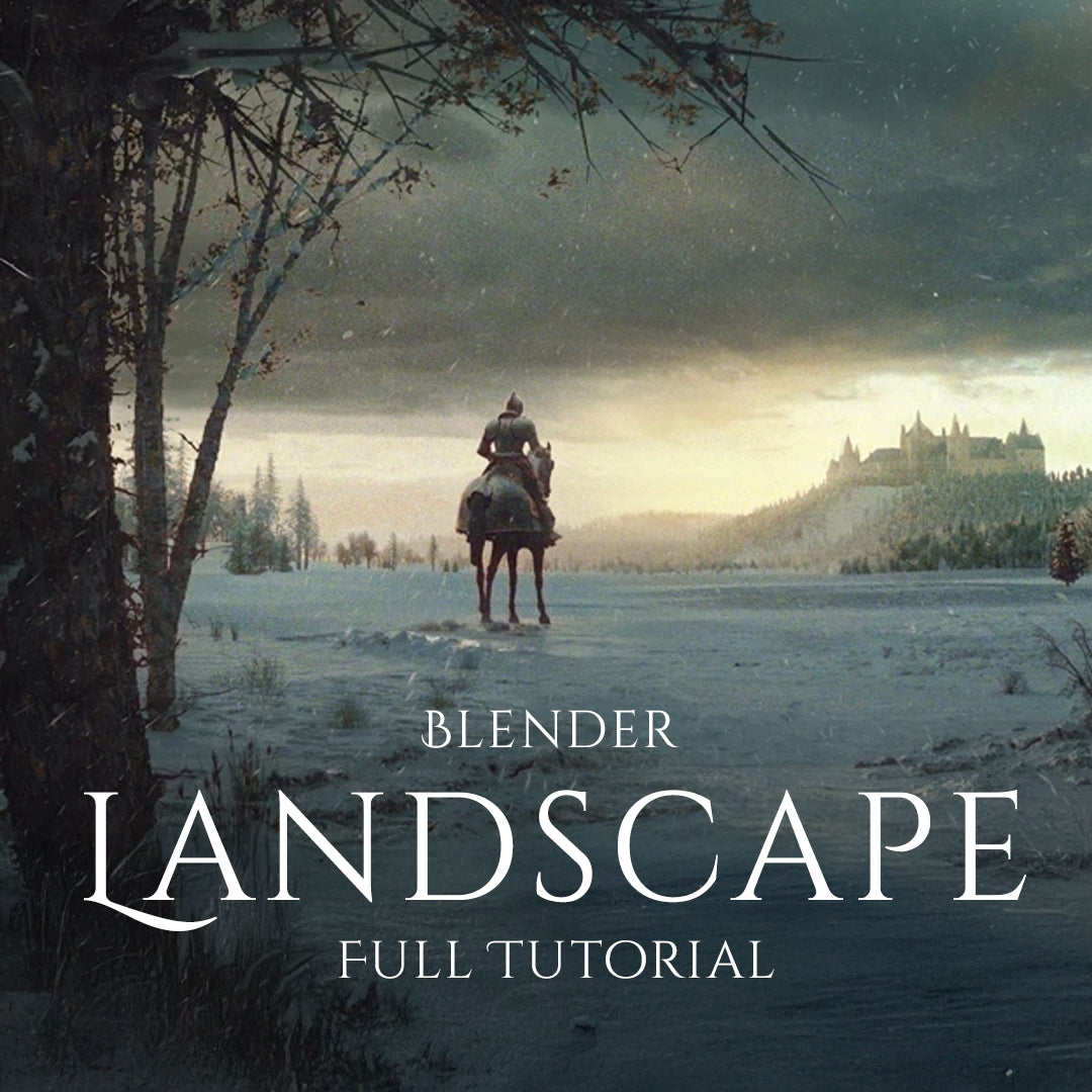 Landscape In Blender Tutorial 5-hour-long tutorial (free part)