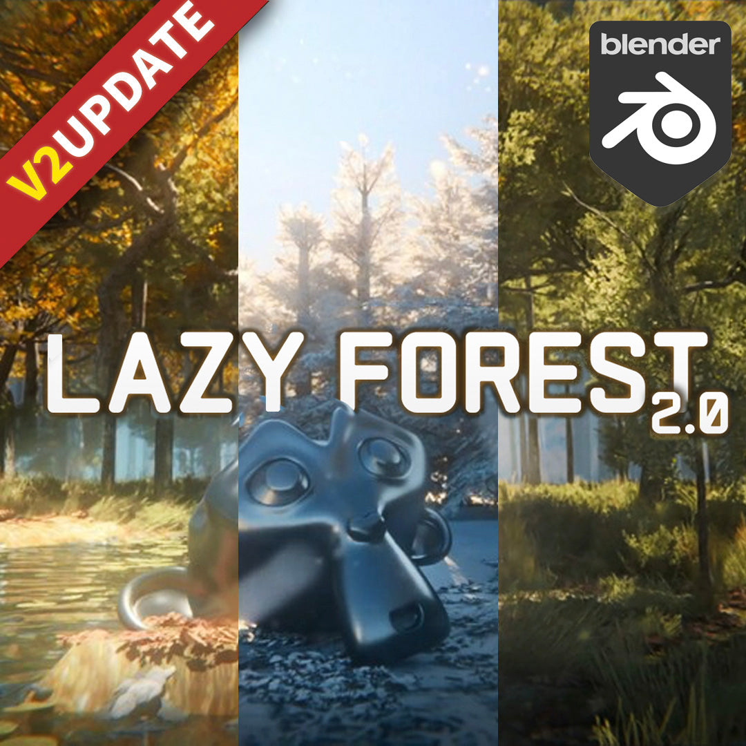 Lazy Forest V2 Generator Addon - Trees & Plants Assets