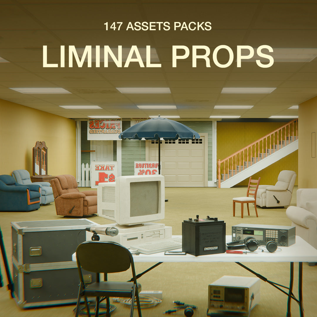 Vintage Liminal Props Pack