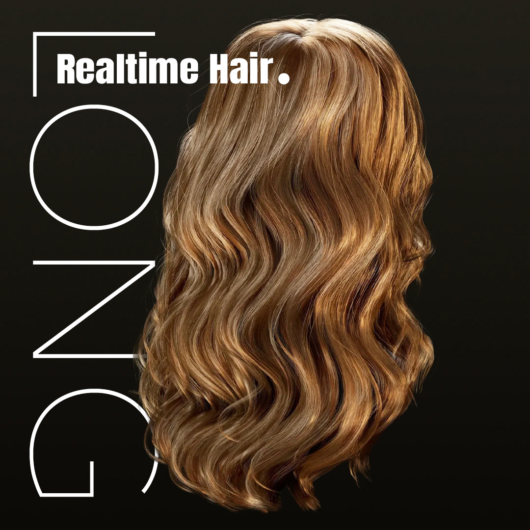 Realtime Long Hair - Working Files & Textures