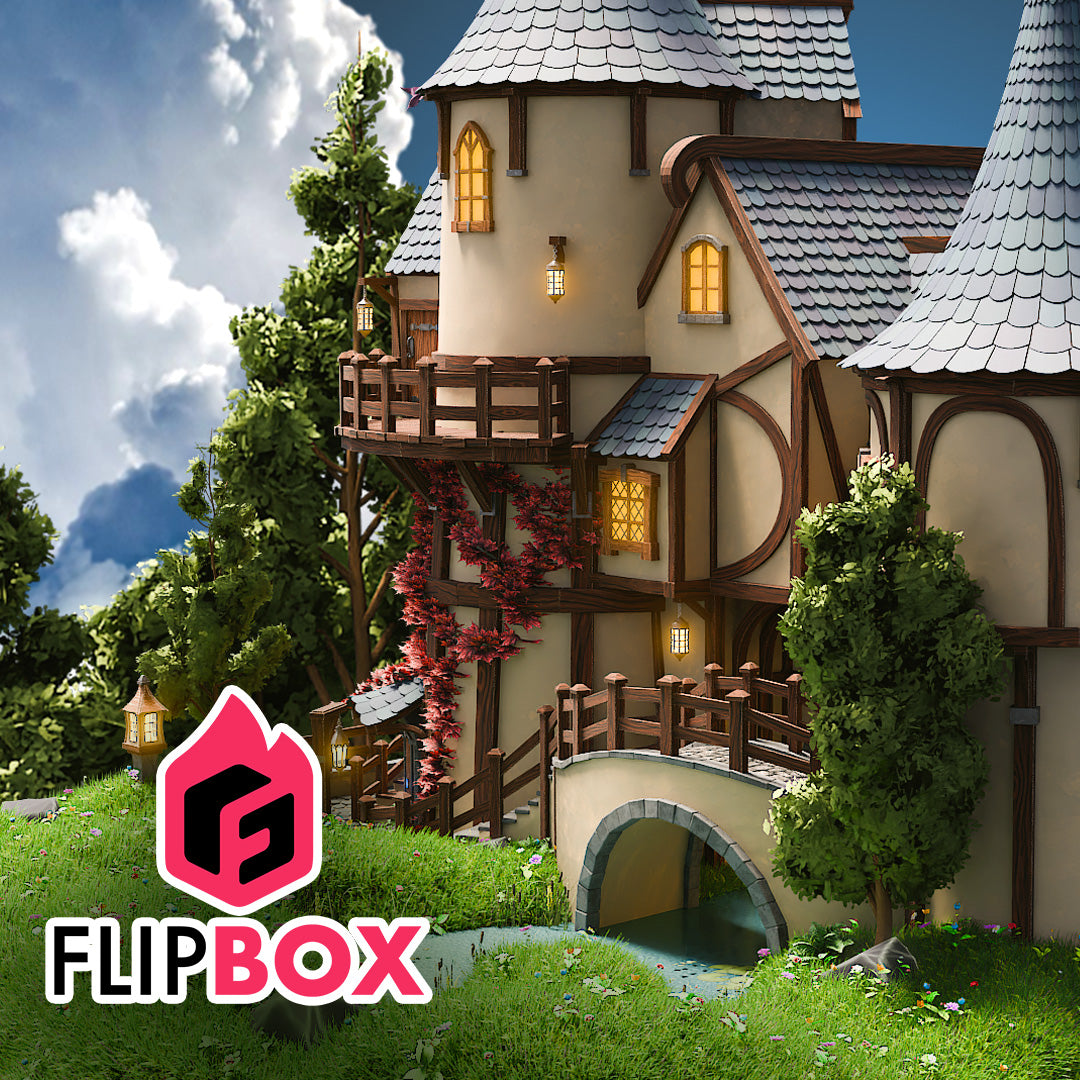 The Blender Fantasy Tutorials & Assets FlipBox