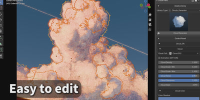 The Blender Nature & VFX FlipBox