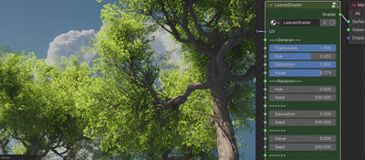The Blender Nature & VFX FlipBox