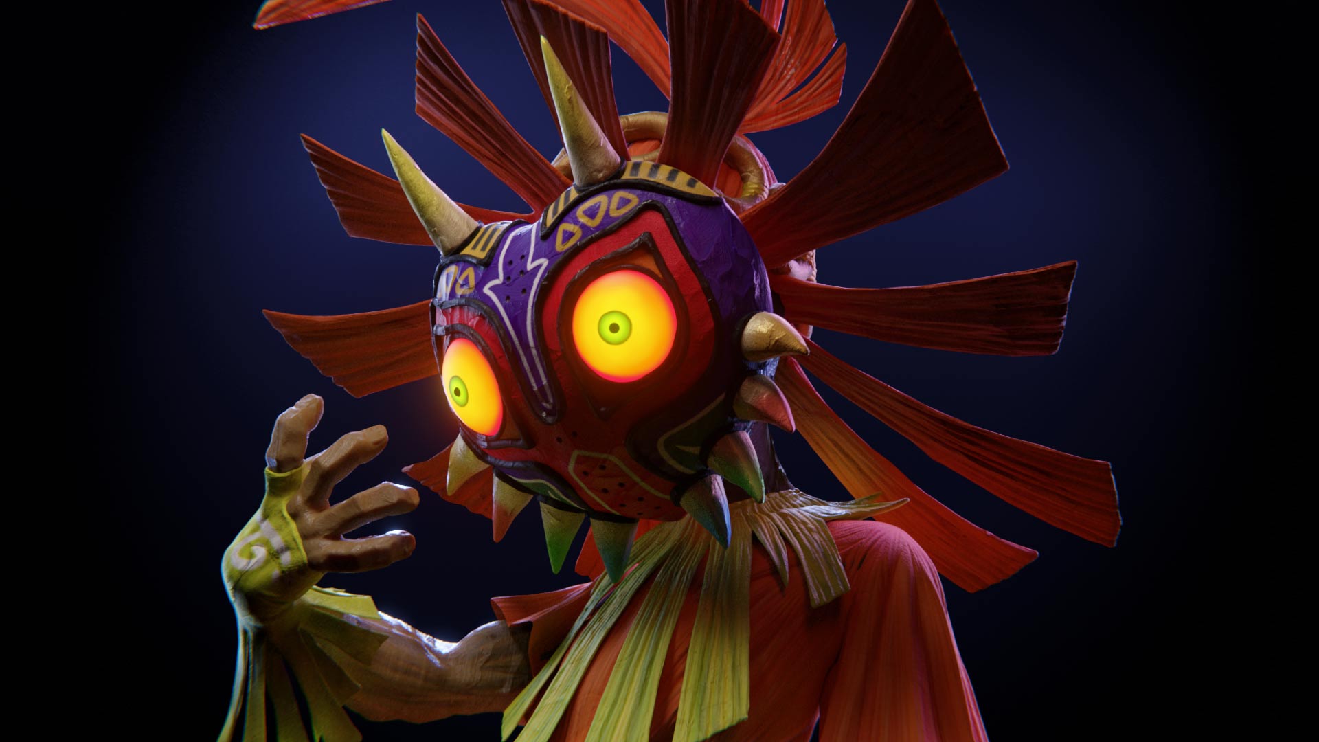 Stylized Character Sculpting in ZBrush - Majora & Skull Kid