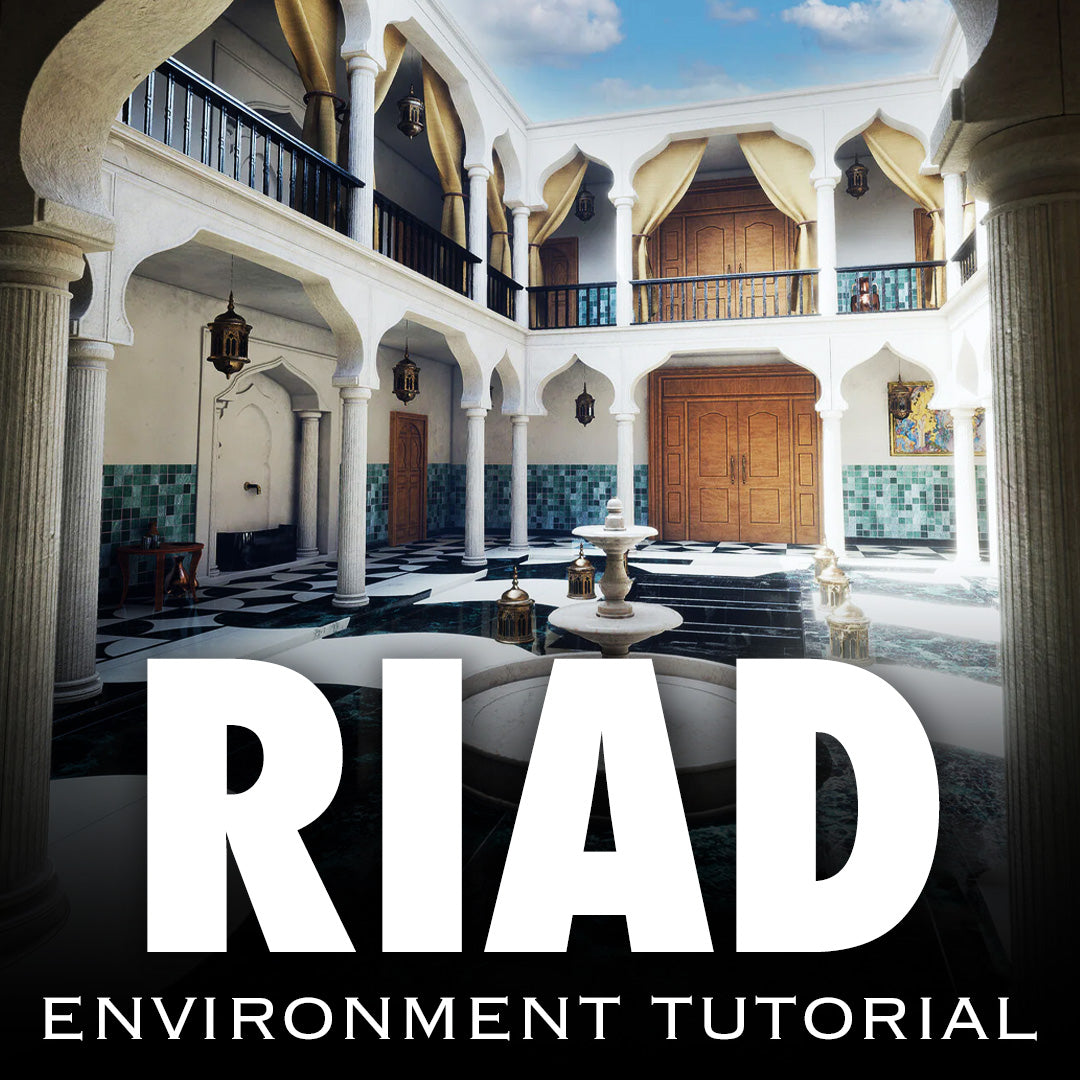 Creating a Moroccan Riad Environment in Unreal Engine 5