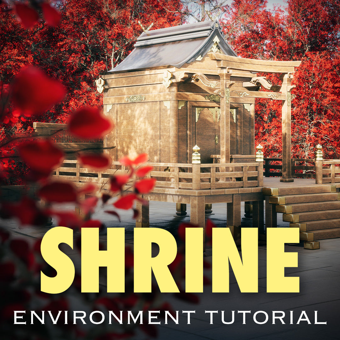 Creating a Japanese Shrine Environment in Unreal Engine 5