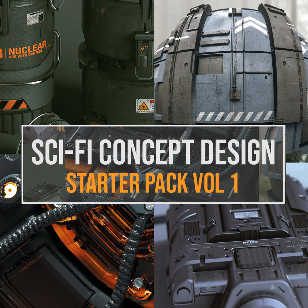 Sci-Fi Concept Design Starter Pack Vol 1