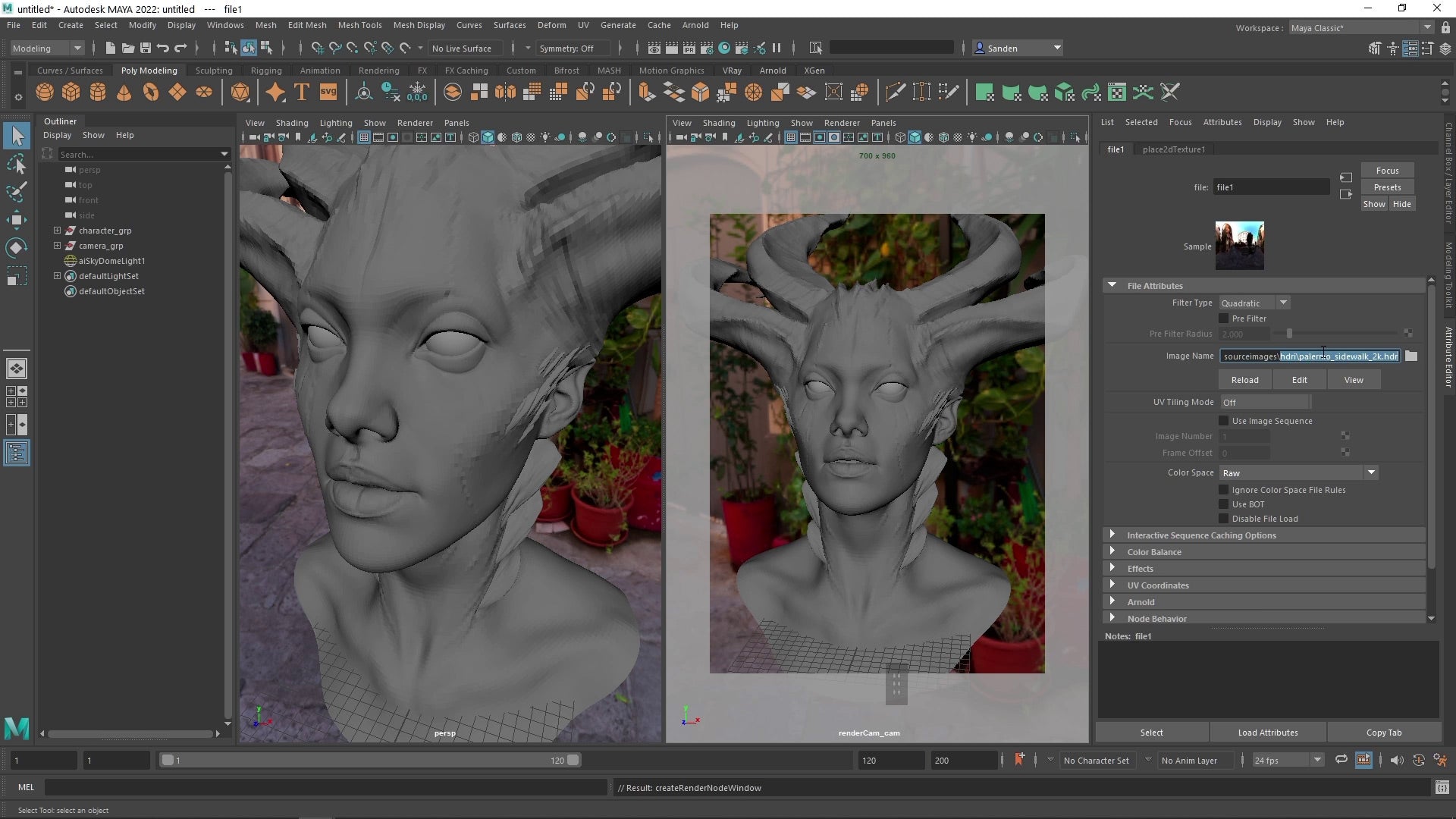 Cinematic Face Texturing: From ZBrush to Arnold