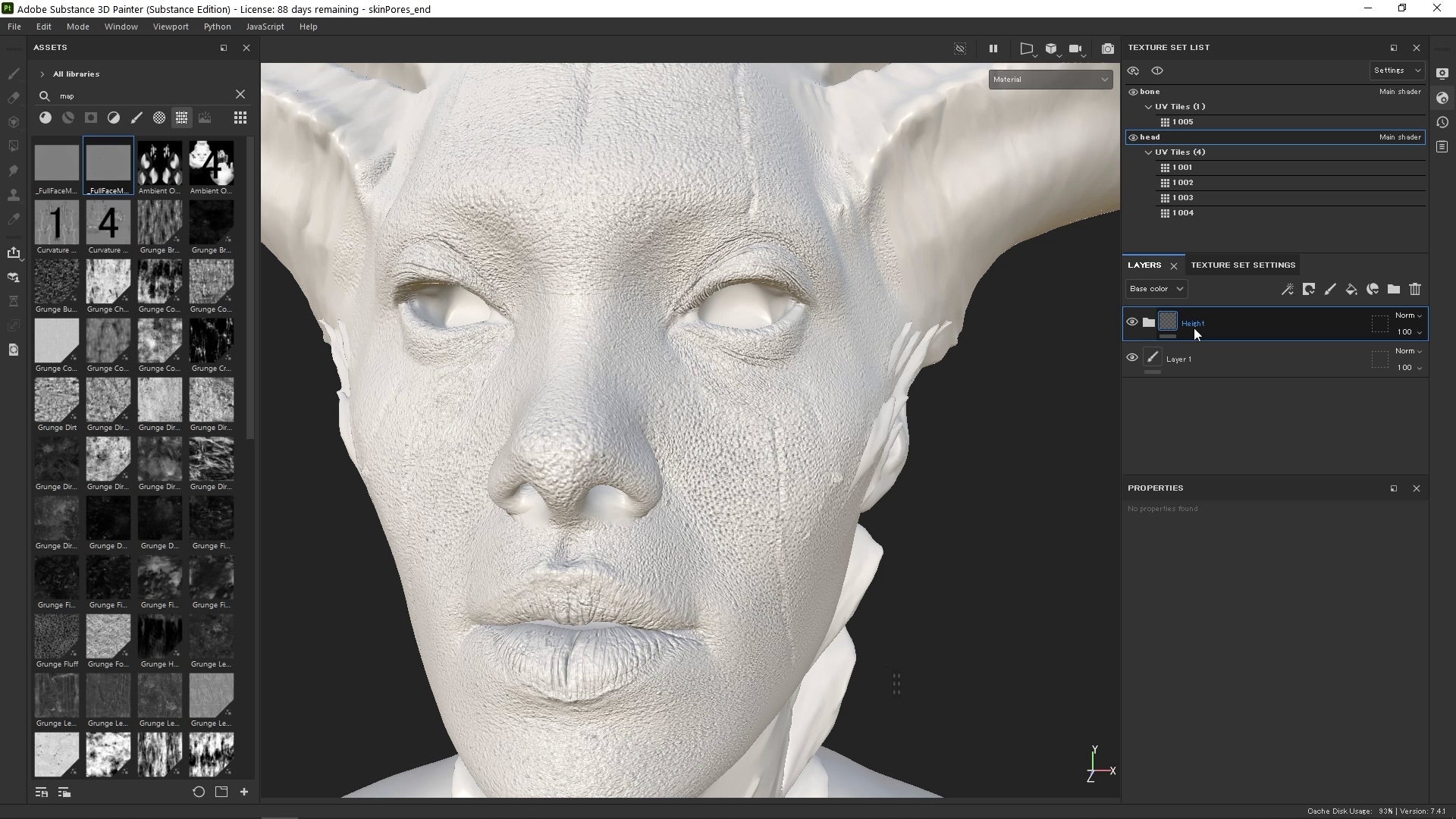 Cinematic Face Texturing: From ZBrush to Arnold