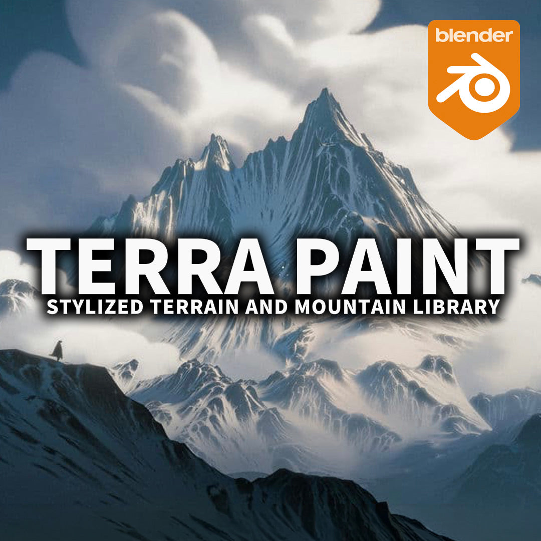 Terra Paint - Stylized Terrain & Mountain Library