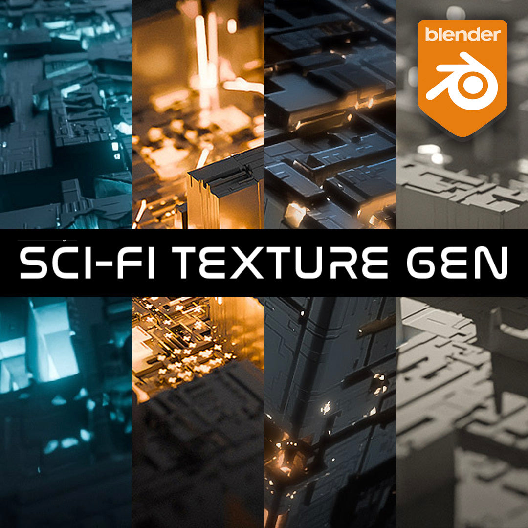 Sci-Fi Texture Gen
